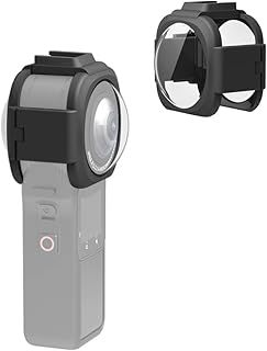 PULUZ Lens Guard Protective Cover Cage for Insta360 ONE RS 1-Inch 360 Edition, with Cold Shop Lens Protector Cage for RS 1-Inch 360 Edition