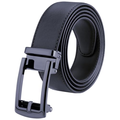 Image of Labnoft Men's PU Leather Auto-lock Belt