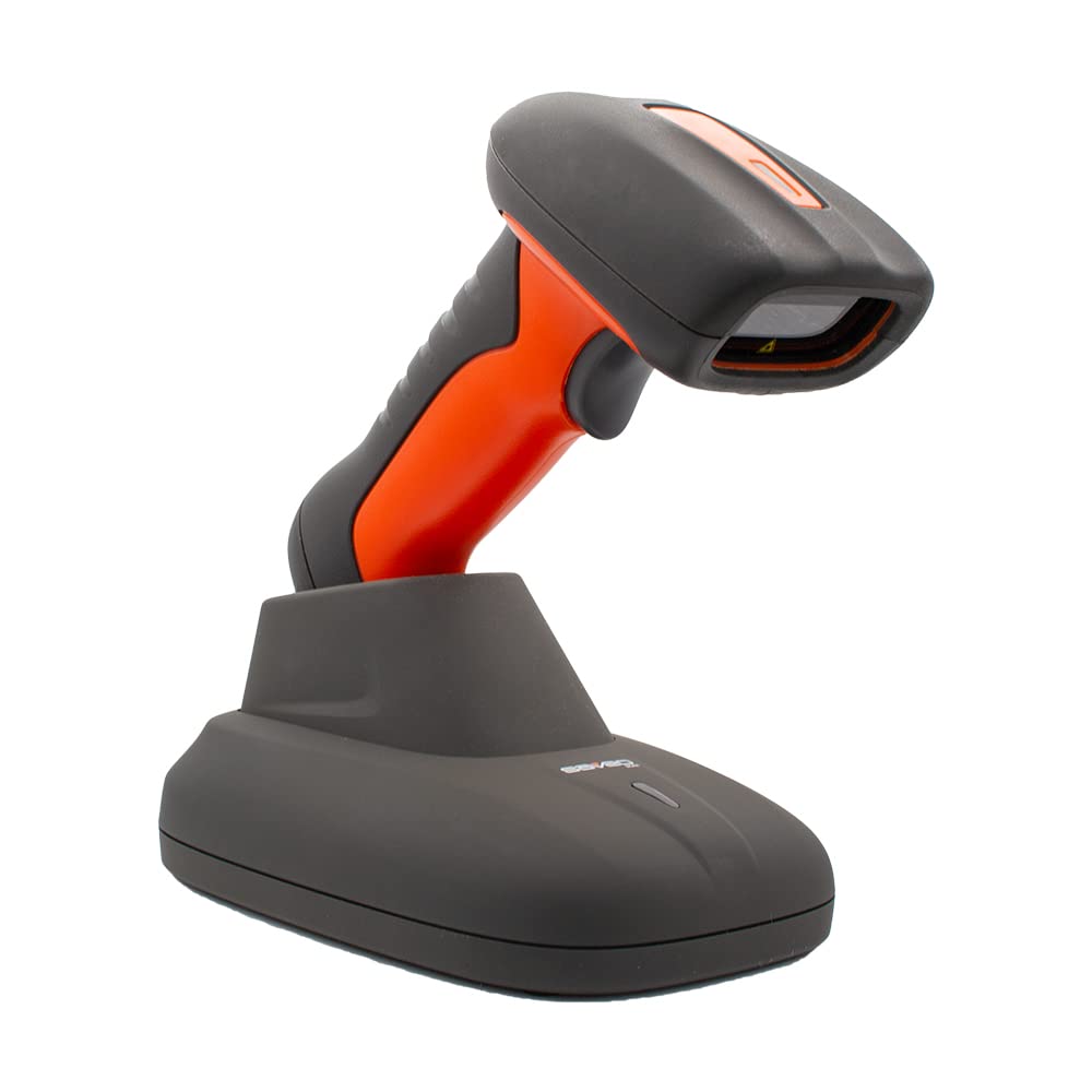 Saveo ScanRugged IP67 Rated, 1D Laser Wireless Barcode Scanner