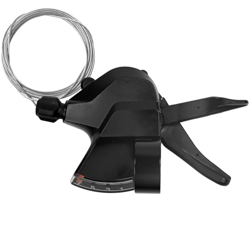 RainFlowwer SL-M315-7R Bike Shift Lever Bicycle Shift Lever - Right Mountain Right Shifter Lever with Optical Gear Display