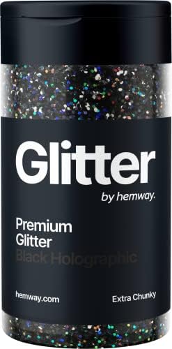 Hemway Rose Gold Glitter Fine 130g/4.6oz Powder Metallic Resin Craft Glitter Flake Sequins for Epoxy Tumblers, Hair Face Body Eye Nail Art Festival, DIY Party Decorations Paint