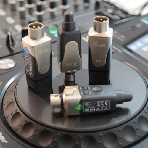 Xvive U3D Wireless Microphone System 2.4GHz Wireless XLR Transmitter and Receiver for Dynamic Microphone Audio Mixer - Image 4