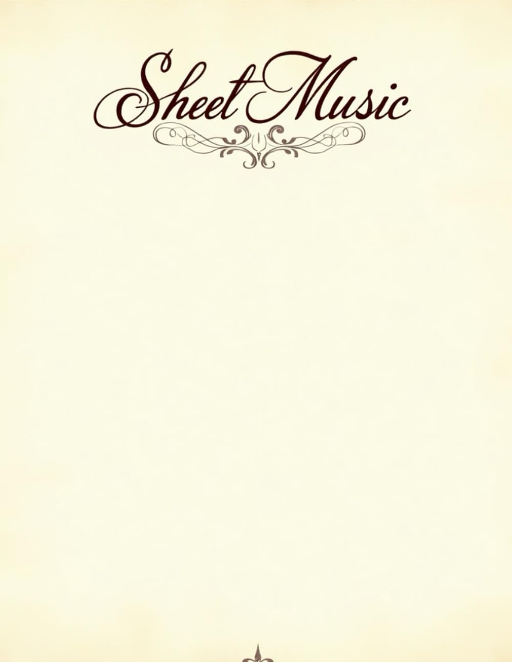 Let Your Music Shine Through This Minimalist and Stylish Sheet Music Writing Notebook      Paperback – April 19, 2025