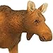 Safari Ltd. Cow Moose Figurine - Detailed 4.5