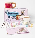 Pott'd Paintables Tassen zum Bemalen Set für Erwachsene, Tassenmalset zum...