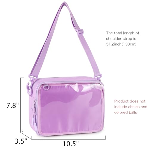 Image of STEAMEDBUN Ita Bag Crossbody Small Ita Purse Pin Display Bag with Insert