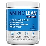RSP AminoLean - All-in-One Pre Workout, Amino Energy, Weight Management Supplement with Amino Acids, Complete Preworkout Energy for Men & Women, Blue Raspberry, 30 (Packaging May Vary)