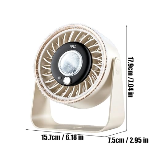 Ventilateur de bureau avec fonction refroidissement idéal pour la chambre et le salon - 6