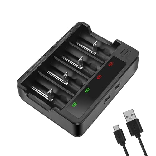 Batteria avanzata AA 3A che carica per le batterie ricaricabili Slot di ricarica rapida USB con funzione di spegnimento automatico
