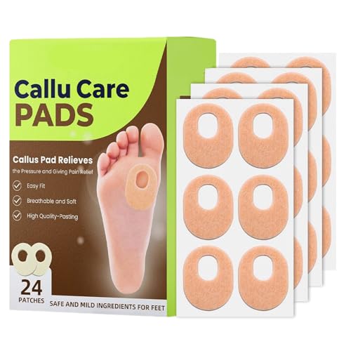 Ruwshuuk Parches para Callos en los Pies,Protector Antifricción Mujer para Punta del Zapato | Parches Adhesivos Absorbentes de Sudor para Mujer