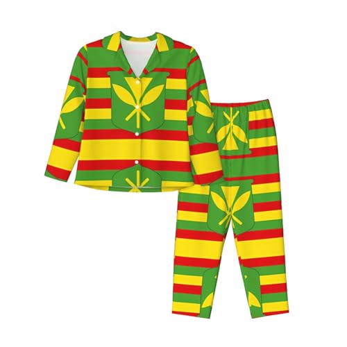 Pyjama hawaïen anti-transpiration tissu extensible taille XXL