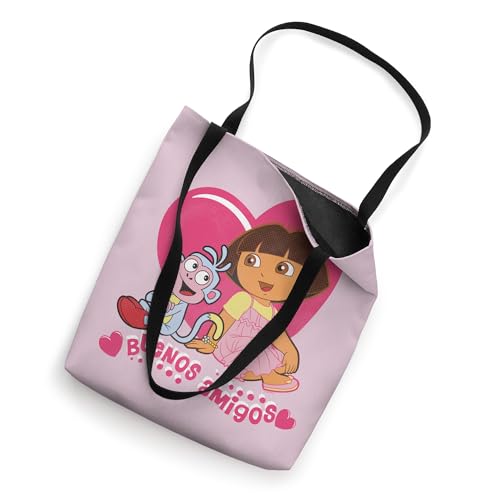Bolso Tote Dora the Explorer Hearts Pink White miniatura 2