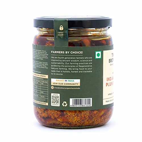 Image of Two Brothers Organic Farms Indian Hog Plum Pickle (500 G)