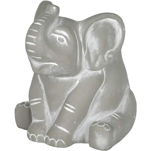 Classic Home and Garden Maceta de Elefante, Natural, S
