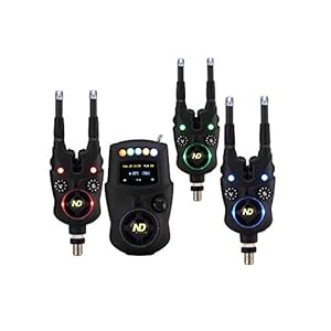 New Direction Tackle Smart Beet Alarm 3+1 (K9s+R9s) Set voor Karpervissen