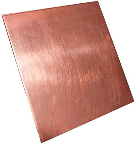 GUEESPure Copper Sheet Plate Copper Sheet Thickness 3mm 100x100mm,100x200x3mm