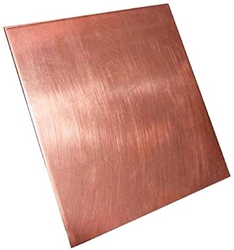 Metal Processing Craft Model Mold EMI DIY Copper Plate 99.9% Purity Copper Sheet 3.9 x 3.9 x 0.2 inches 100 x 100 x 5 mm, 3.9 x 3.9 x 0.2 inches 100 x 100 x 5 mm