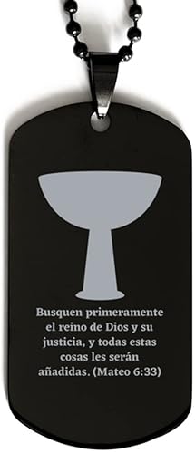 Regalos religiosos catolicos - Busquen primeramente el reino de Dios y su justicia, y todas estas cosas les seran anadidas (Mateo 633) - placa de