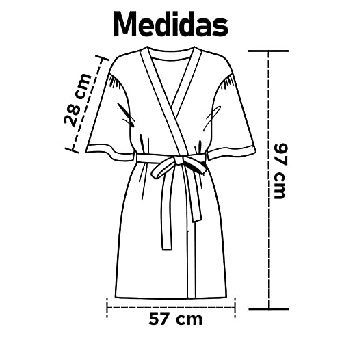Roupão Felpudo Tamanho Único Atlântica
