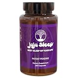 Juju Sleep │Natural Sleep Aid Supplement │Patent Pending │Best Sleep of Your Life │Valerian Root │GABA │5-HTP │Melatonin │120 Non-Habit Forming Capsules │Lab Tested