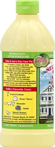Nellie & Joe's, Key West Lime Juice, 16 Fl Oz Bottle