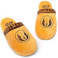 Star Wars Slippers Mens Yoda Jedi o R2D2 Slip on House Shoes