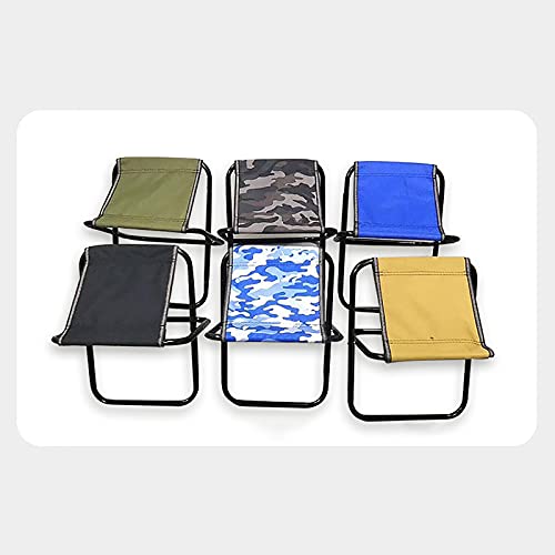 Chaise de camping pliable bleu azur ultra résistante et portative