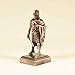 Die Cast Bronze Metal Roman Gladiator Sharpener - Roman Soldier Figurine - Replica Ancient Warrior Ornament Miniature