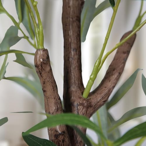 Image of Kayra Decor Artificial 6 Feet Olive Tree | Artificial Plants Big Size for Home, Office, Villa, Indoor Decoration