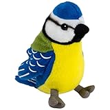 carbonero sara madre El suave material de felpa ofrece una sensación agradable en la mano y hace que el peluche resulte especialmente acogedor. Detalles cuidadosamente elaborados como el pequeño pico, las delicadas alas y la forma corporal realista aportan a la carbonera una expresión viva. La alta calidad de fabricación garantiza una larga durabilidad.