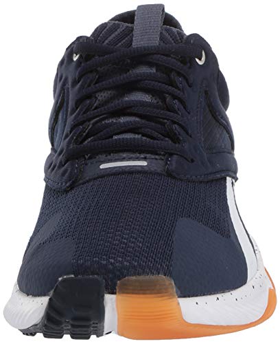 Reebok mens Reebok Hiit Cross Trainer, Vector Navy/White, 7.5 US