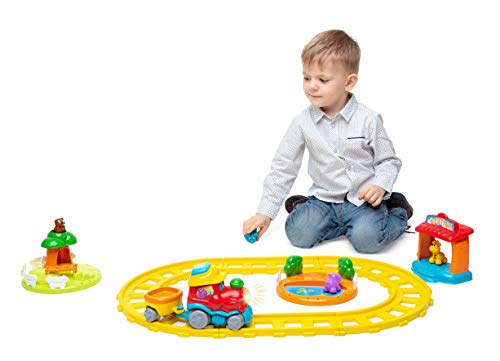 Chicco - Avonturen Trein - Educatief Speelgoed - Tweetalig Nederlands en Engels - 6 Dieren, Zinnen en Liedjes - 1 tot 4 Jaar - Image 3