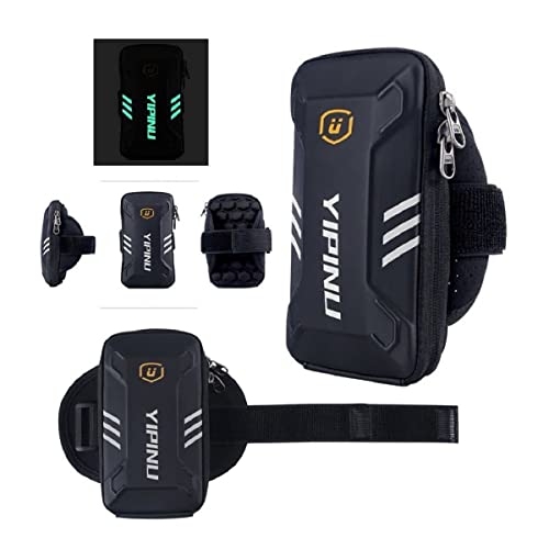 Brassard sport pour Samsung Galaxy A12 Nacho étanche noir à 2 compartiments - 2