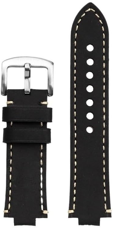 hooson Convex Mouth Wristband For ORIS Diving AQUIS 733 7730 7740 Men's Watch Strap