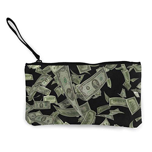 Preisvergleich Produktbild Dollar Sign Geldkosmetiktasche Polyester Kleingeldbeutel mit Reißverschluss Reise Kulturtasche