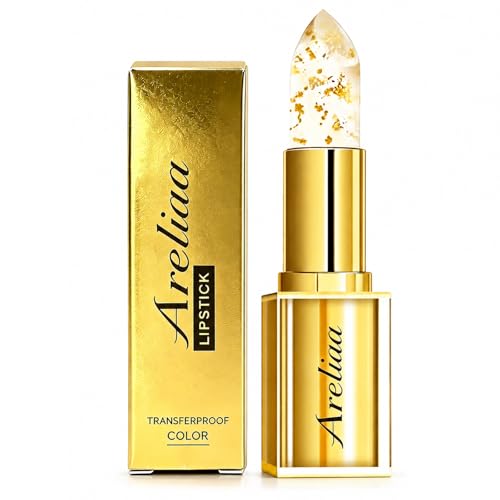 Areliaa Lipstick for Older Women Skin-Adaptive Lipstick - The Lipsticks That Adapts to You Long Lasting Moisturizing PH Lipsticks Color Changing Transfer-Resistant (1PC)