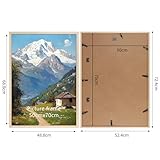 Zoom IMG-1 eympeu cornice 50x70 color legno Zoom IMG-1 eympeu cornice 50x70 color legno