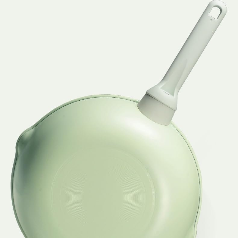 Wok chino sin recubrimiento con fondo redondo 30 cm miniatura 4