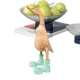➥Touche festive : cette figurine de canard vibrante ajoutera une touche de couleur et de plaisir à votre maison et votre jardin. Que vous l'utilisiez comme accessoire de fête ou comme accessoire décoratif, ce canard en résine avec bottes égayera n'importe quel espace.