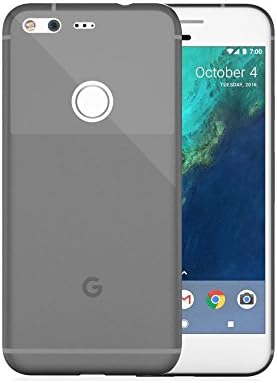 Shineverta 0.35mm Ultra-Thin Washable Polypropylene Translucent Back Cover for Google Pixel/Google Pixel XL Hard Protective Case (Google Pixel black)