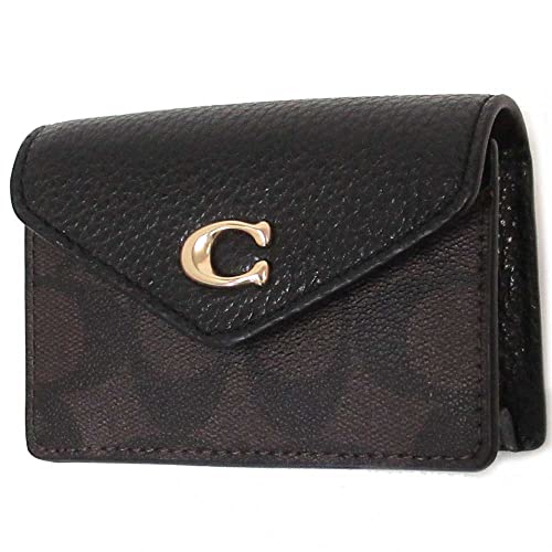 Coach Tammie Card Case In Signature Canvas #TOP12