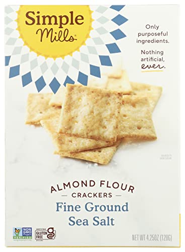 Simple Mills - Simple Mills Almond Flour Crackers, Sundried Tomato/Basil, 4.25 Oz