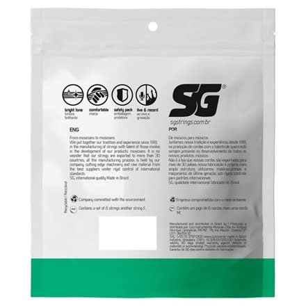 ENCORDOAMENTO NYLON PARA UKULELE TENOR SG .029