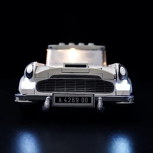 Kyglaring LED Lighting Kit Compatible with Lego Speed Champions 007 Aston Martin DB5 James Bond 76911 Building Blocks - Image 4
