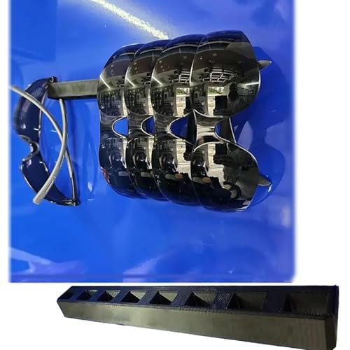 Magnetic Safety Glasses Holder for Toolbox Organizer and Garage Storage, Compatible with Safety Sunglasses and Protective Eyewear