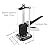 PRETTYWE Viking Arm Precision Clamping Tool - Handheld Tile Leveling System-Multifunctional Jack All - Floors, Doors, Cabinet,Steel Ceramic Tile Height Adjustment Lifting Device (Black)