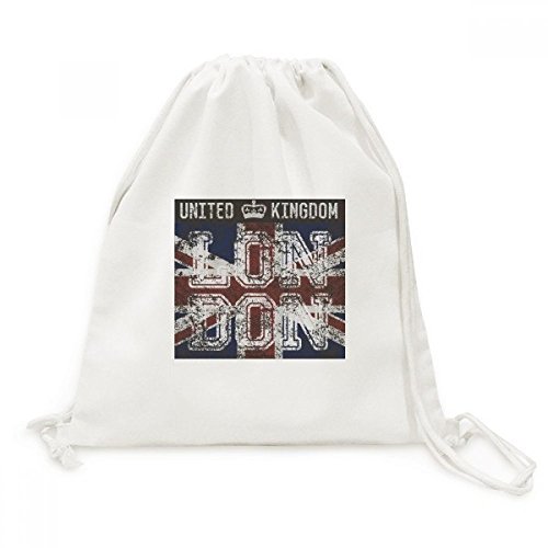 Sac à dos cordon Angleterre en toile pour vos sorties urbaines