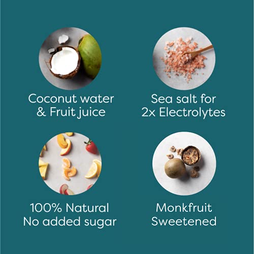 Image of Greater Than - Hydration for Pregnant and Breastfeeding Moms - Fruit Infused Coconut Water - No Added Sugar. All Natural Lactation Support - Ditch the Cookies & Teas - Variety Pack of 8 - 11.2oz