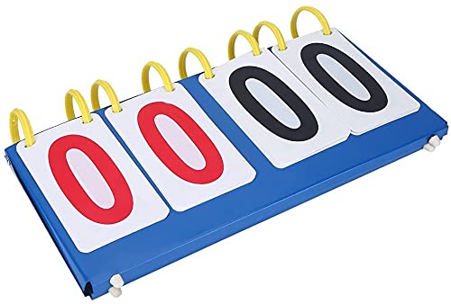 Marcador de mesa portátil 4 dígitos para tenis de mesa y baloncesto miniatura 3