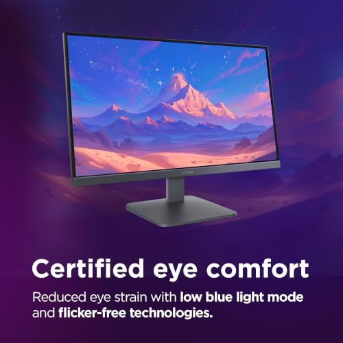 Image of Lenovo LOQ 27Q-10 | 27 inch (68.5cm) QHD (2560x1440) IPS 180Hz Gaming Monitor | 0.5ms, HDR10 Compliance, AMD FreeSync, 99% sRGB, 2xHDMI 2.1 TMDS, 1xDP 1.4| Tilt | Lunar Grey | 68F3GACBIN